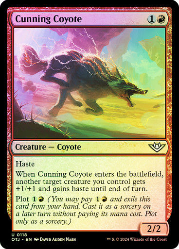 Cunning Coyote (otj) (118) / Foil