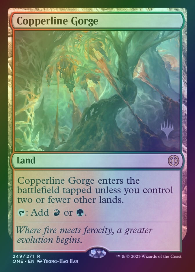Copperline Gorge (PONE) (249p) / Foil