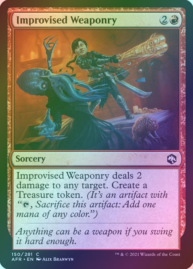 Improvised Weaponry (AFR) (150) / Foil