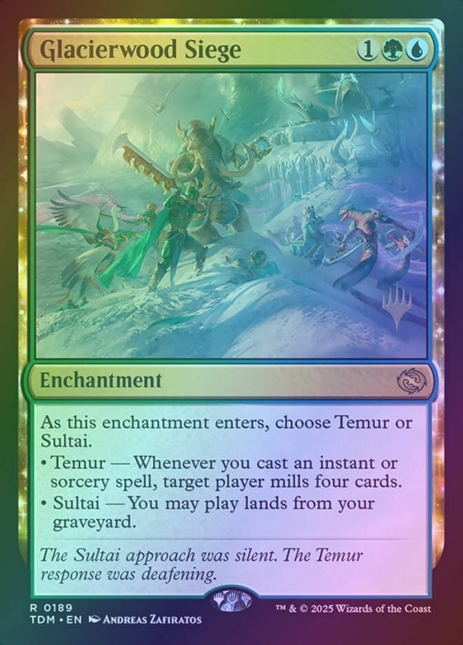 Glacierwood Siege (PTDM) (189p) / Foil
