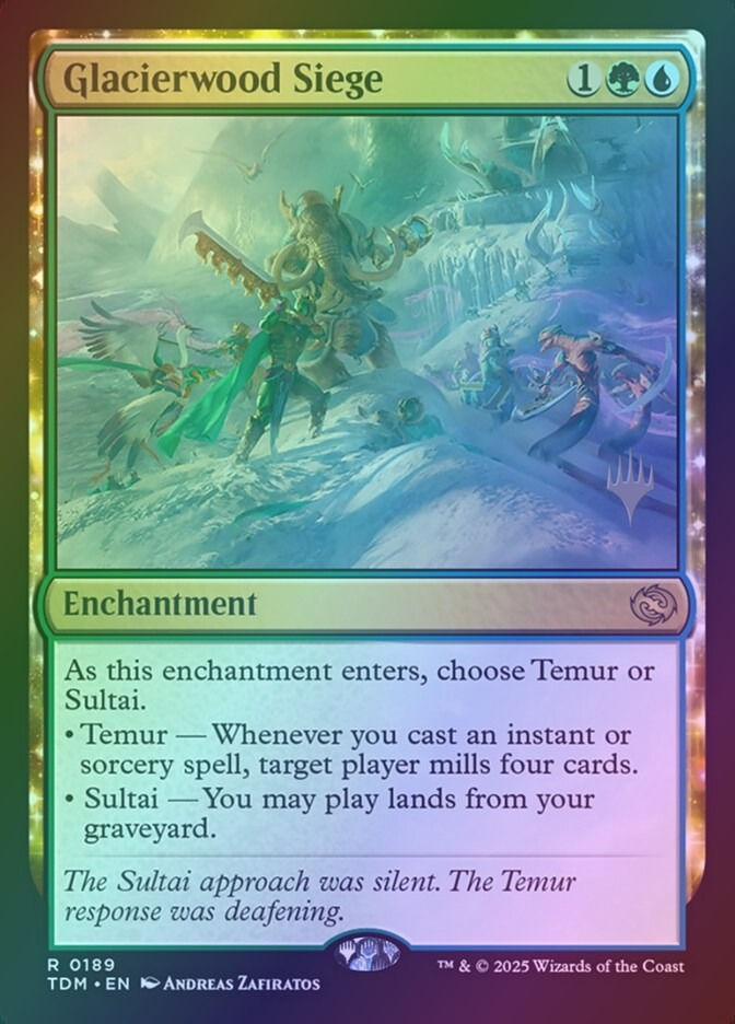 Glacierwood Siege (PTDM) (189p) / Foil