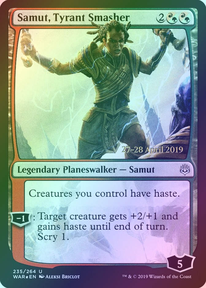 Samut, Tyrant Smasher (PWAR) (235s) / Foil