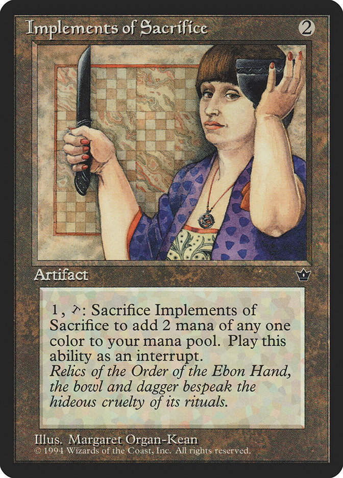 Implements of Sacrifice (fem)
