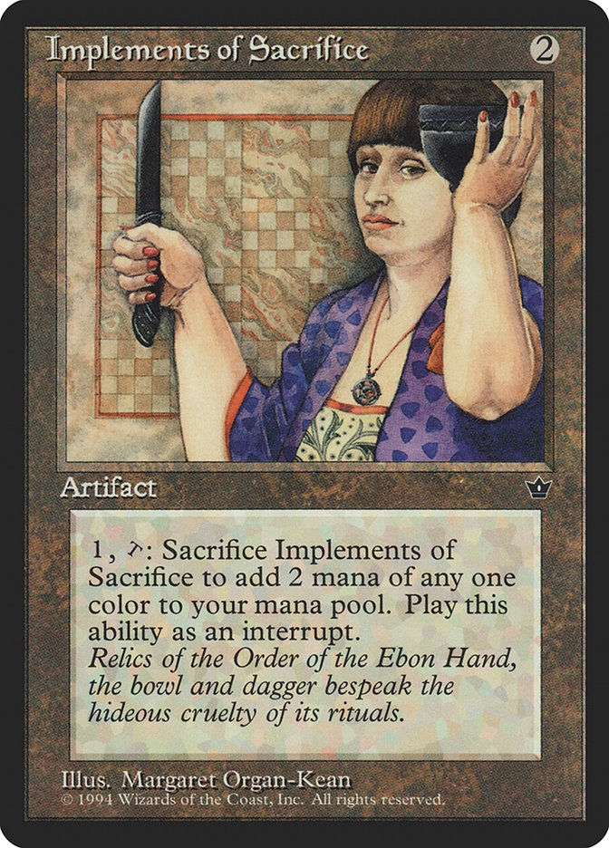 Implements of Sacrifice (fem)