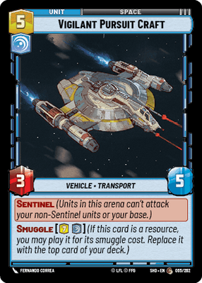 Vigilant Pursuit Craft (SHD_#065/262) / Foil