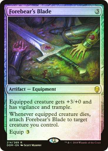 Forebear's Blade (DOM) (214) / Foil