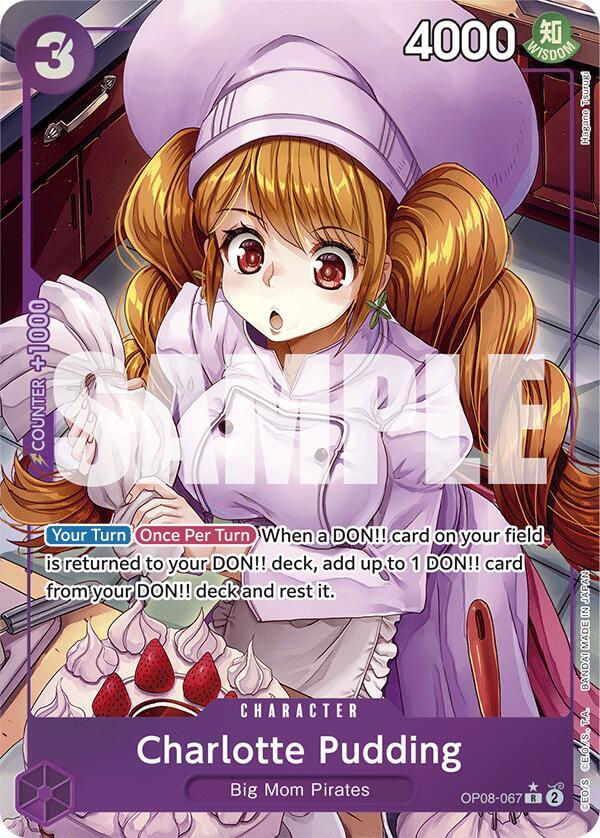 Charlotte Pudding (067) (Parallel) (OP08-067) / Foil