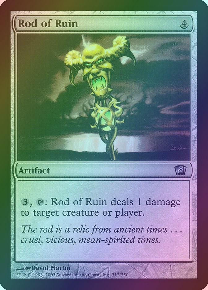 Rod of Ruin (8ED) (312★) / Foil
