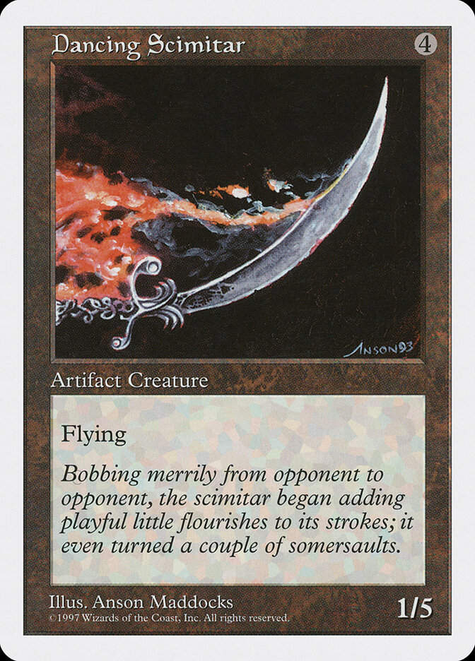 Dancing Scimitar (5ED) (362)