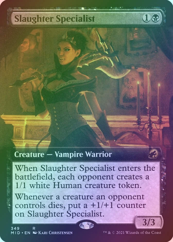 Slaughter Specialist (MID) (349) / Extended Art / Foil