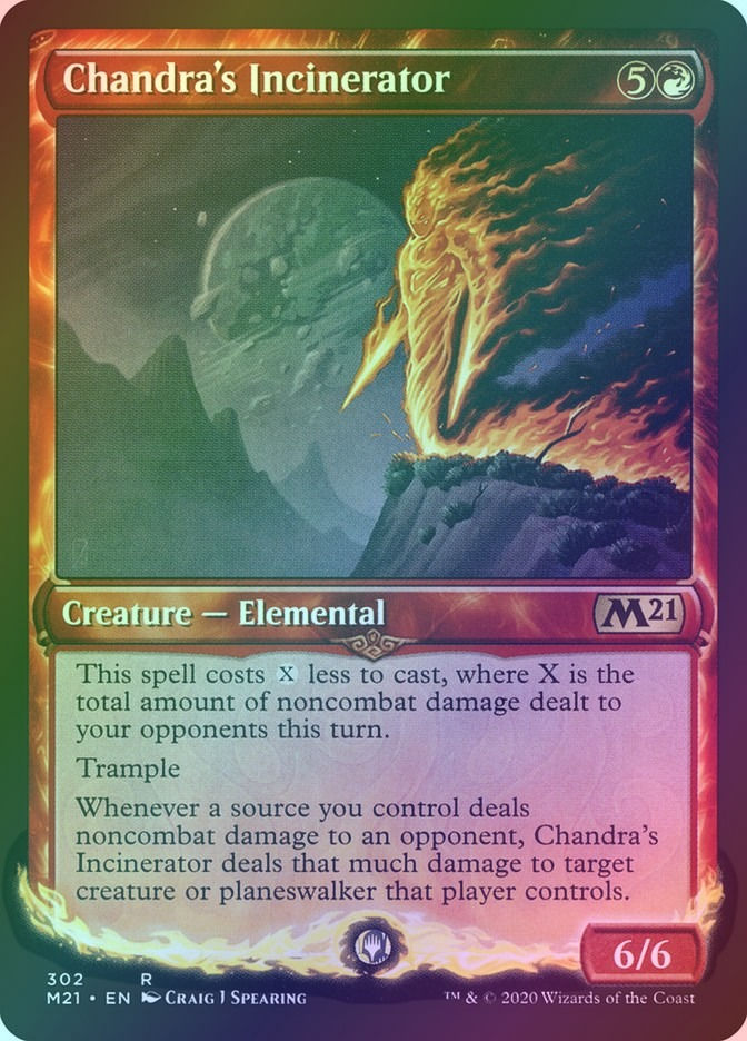Chandra's Incinerator (M21) (302) / Showcase / Foil