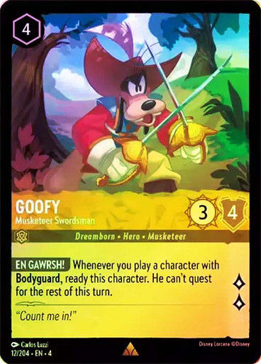Goofy - Musketeer Swordsman (LOR_URS) / Foil
