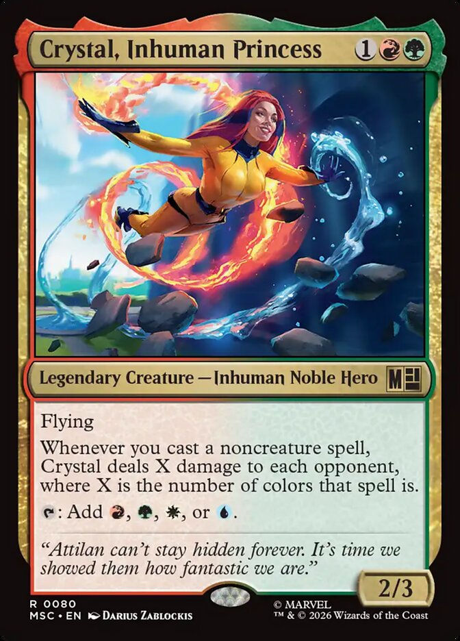 Crystal, Inhuman Princess (MSC) (80)