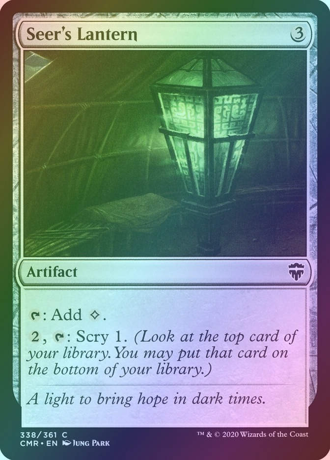 Seer's Lantern (CMR) (338) / Foil