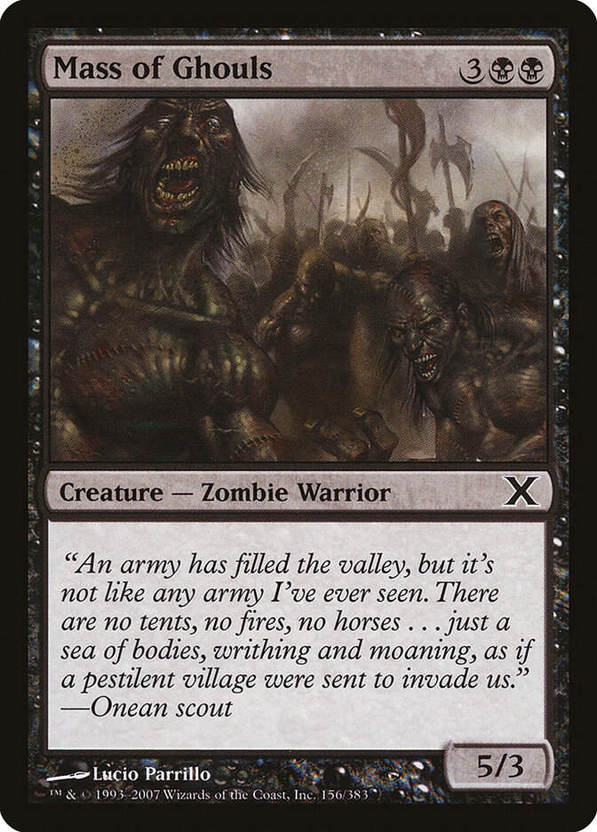 Mass of Ghouls (10E) (156)