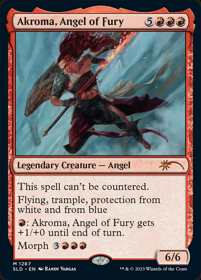 Akroma, Angel of Fury (SLD) (1287)