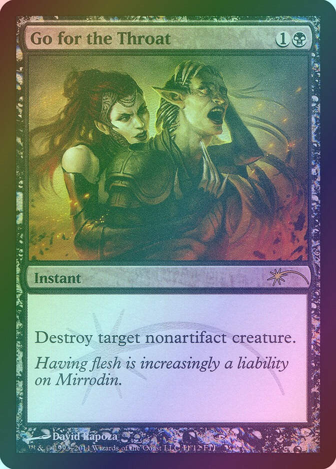 Go for the Throat (F11) (11) / Foil