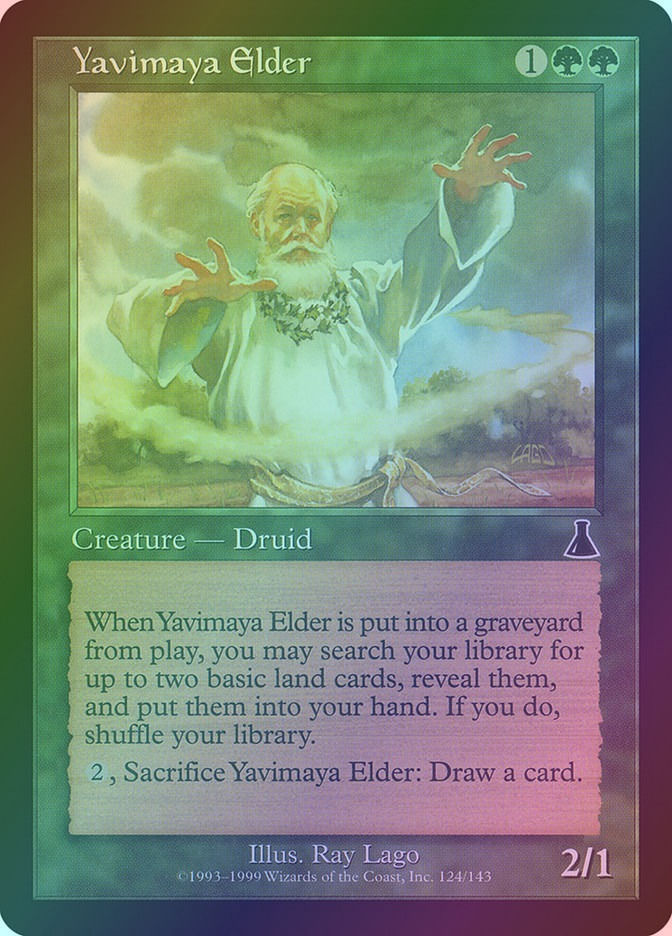 Yavimaya Elder (UDS) (124) / Foil