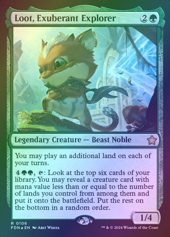 Loot, Exuberant Explorer (PFDN) (106s) / Foil