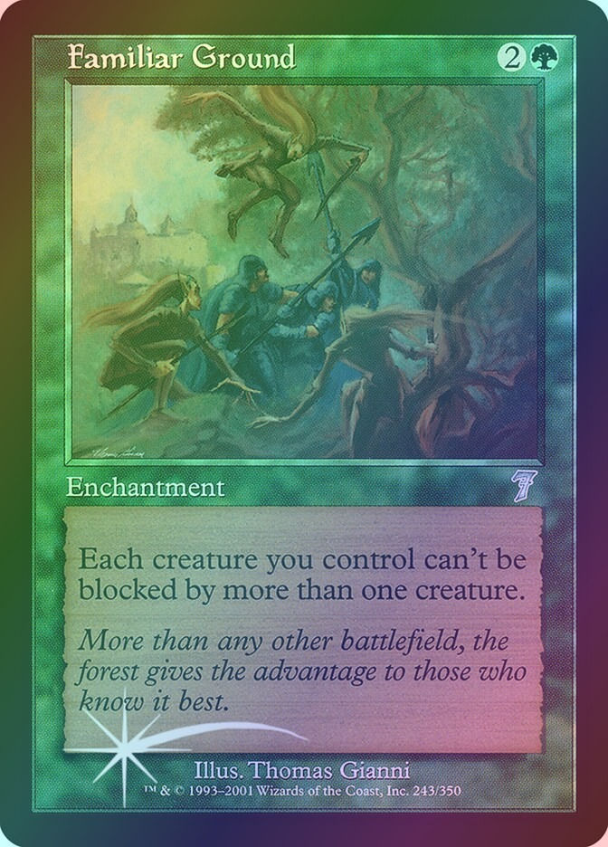 Familiar Ground (7ED) (243★) / Foil