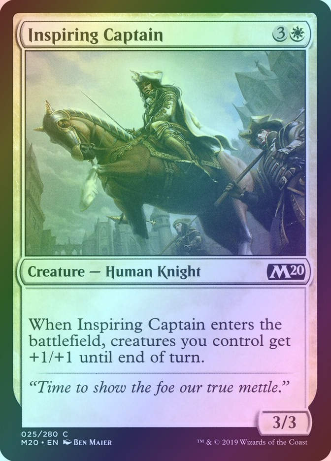 Inspiring Captain (M20) (25) / Foil