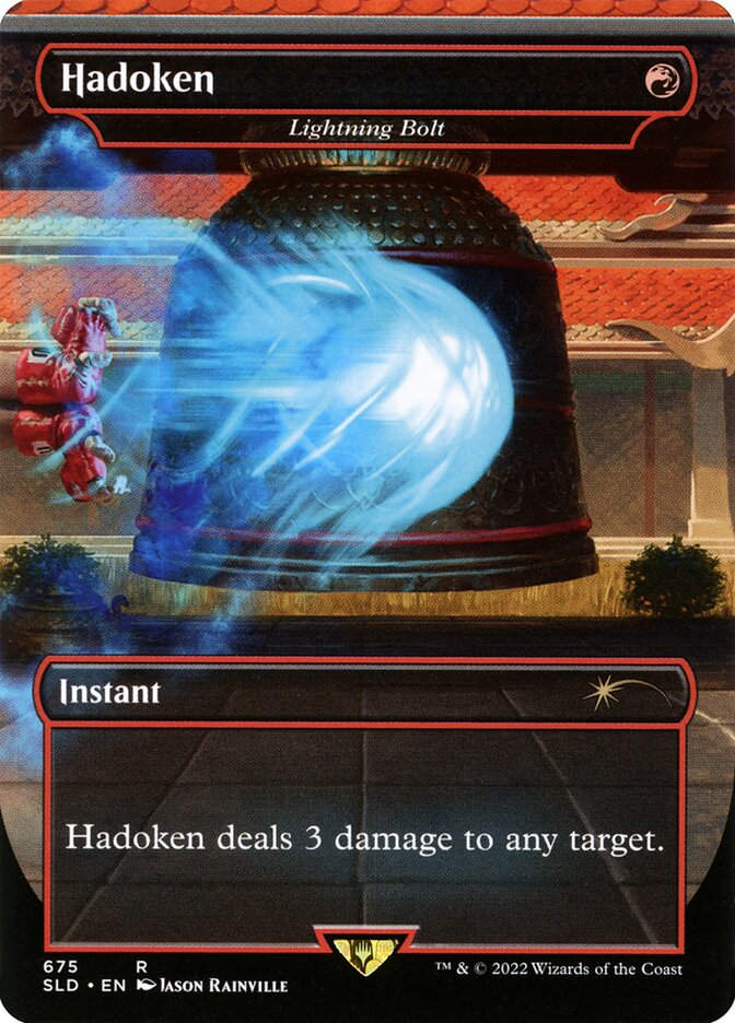 Lightning Bolt (SLD) (675) / Borderless