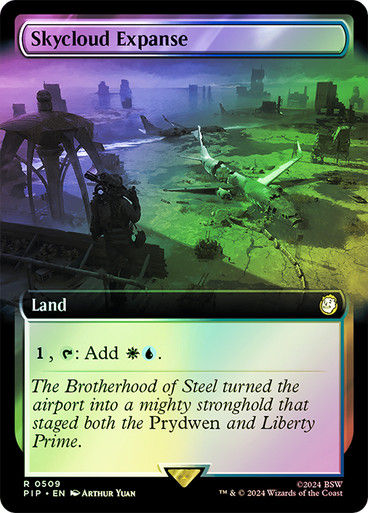 Skycloud Expanse (pip) (509) / Extended Art Foil