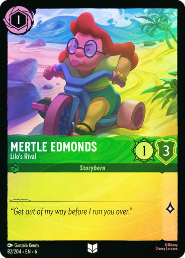 Mertle Edmonds - Lilo's Rival (LOR_AZU) / Foil