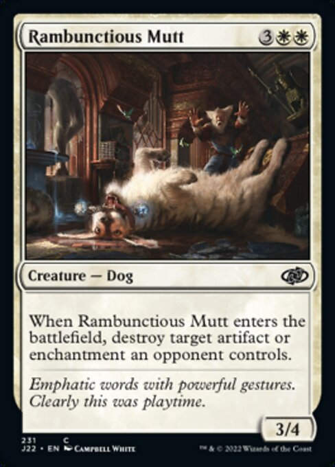 Rambunctious Mutt (J22))