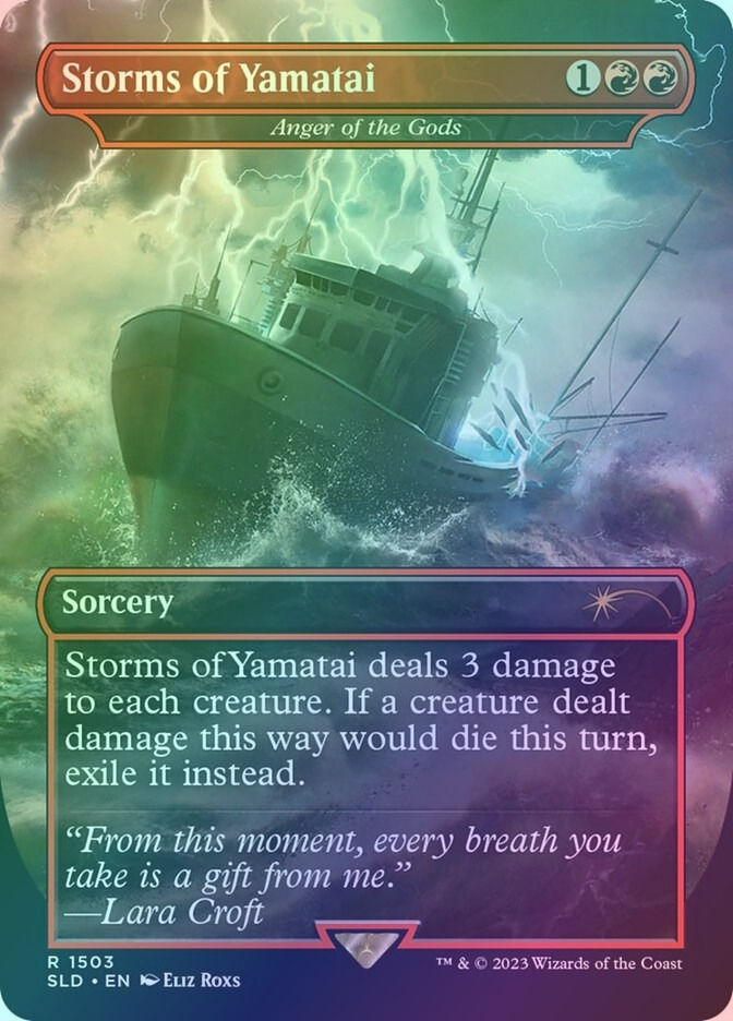 Anger of the Gods (SLD) (1503) / Borderless / Foil