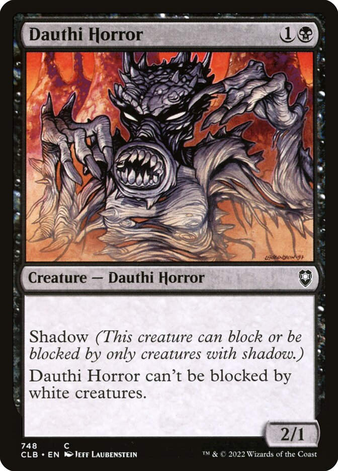 Dauthi Horror (CLB) (748)
