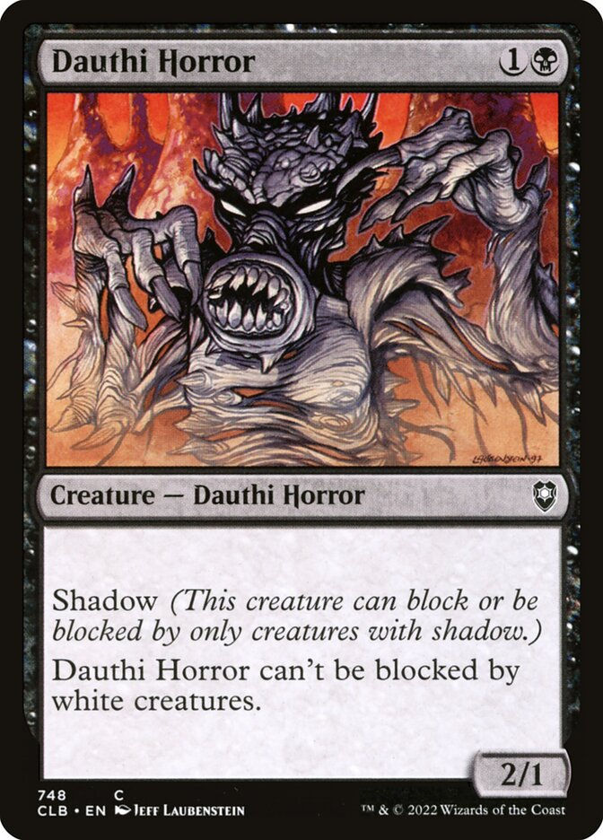 Dauthi Horror (CLB) (748)