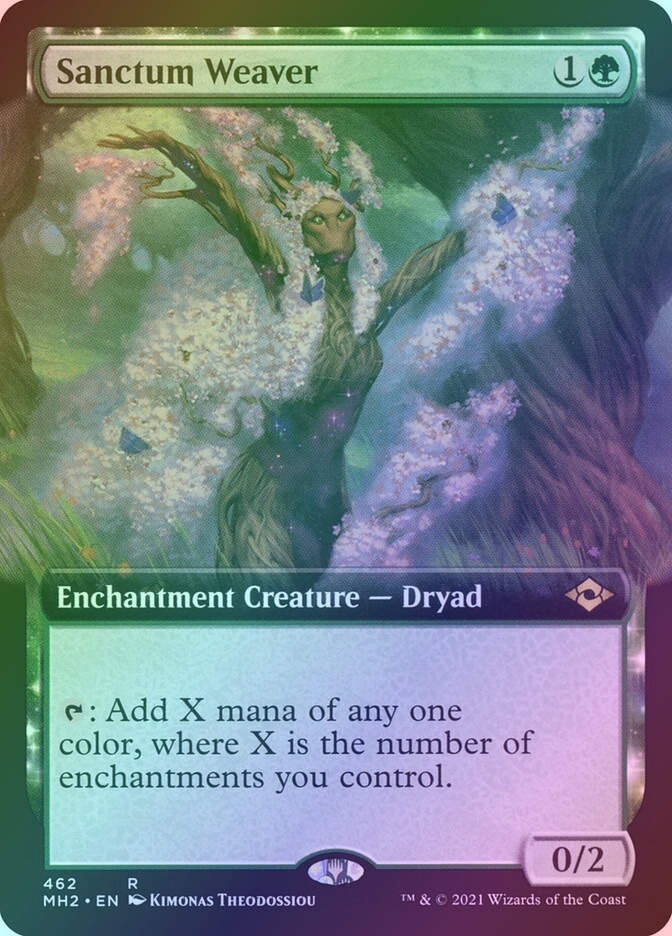 Sanctum Weaver (MH2) (462) / Extended Art / Foil