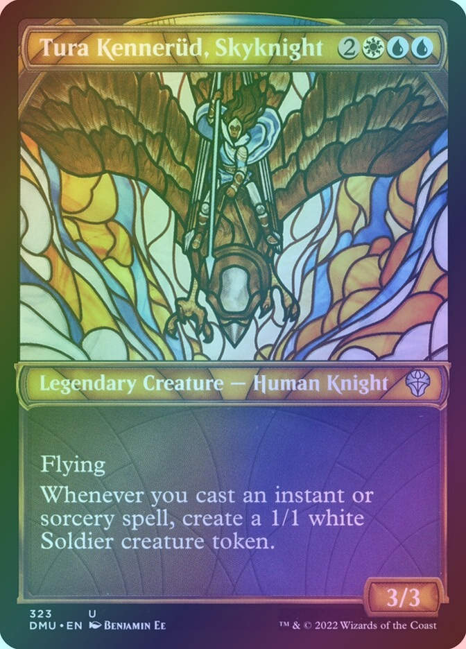 Tura Kennerüd, Skyknight (DMU) (323) / Showcase / Foil