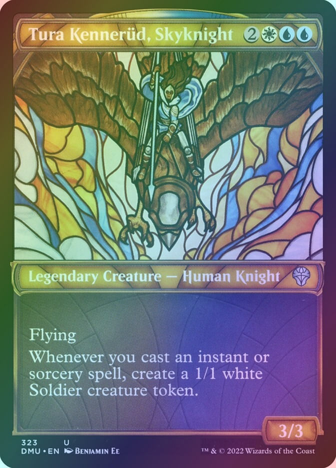 Tura Kennerüd, Skyknight (DMU) (323) / Showcase / Foil