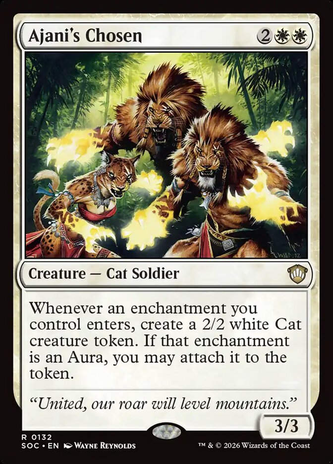 Ajani's Chosen (SOC) (132)