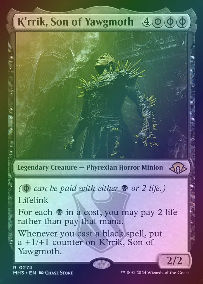 K'rrik, Son of Yawgmoth (MH3) (274) / Foil
