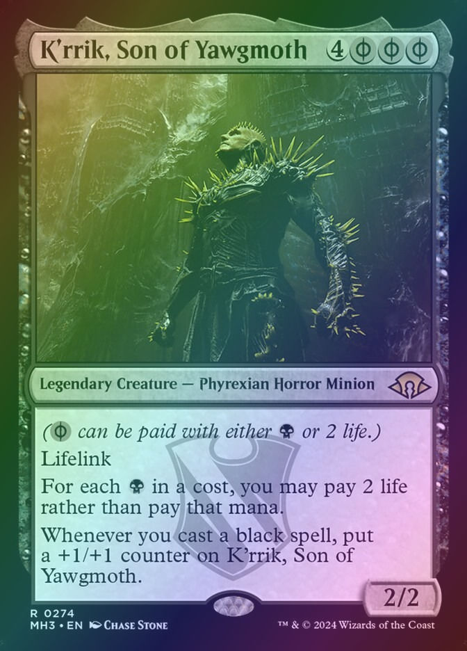 K'rrik, Son of Yawgmoth (MH3) (274) / Foil