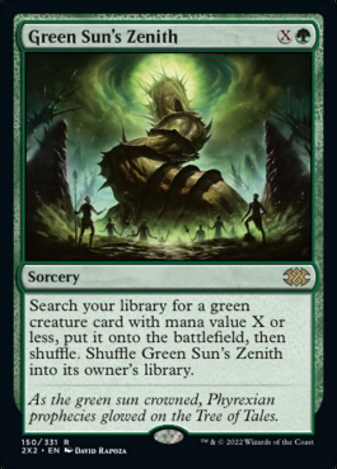 Green Sun's Zenith (2X2)