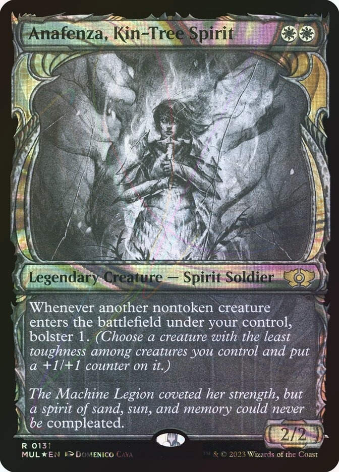 Anafenza, Kin-Tree Spirit (MUL) (131) / Showcase / Halo Foil