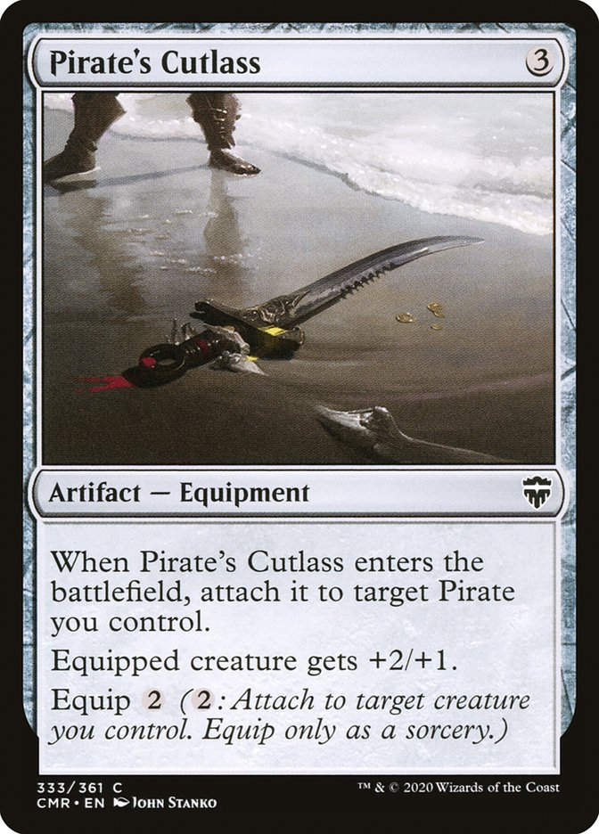 Pirate's Cutlass (CMR) (333)