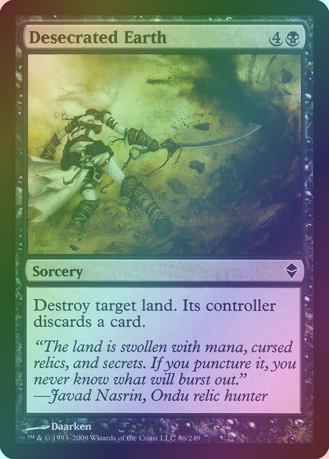 Desecrated Earth (ZEN) (86) / Foil