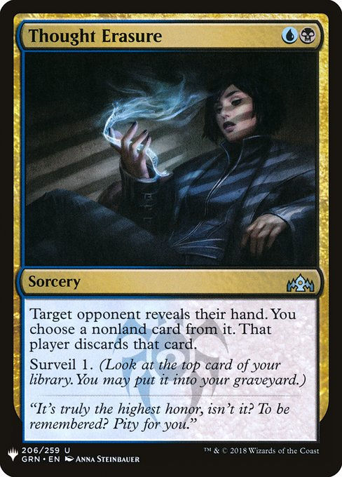 Thought Erasure (PLST) (GRN-206)