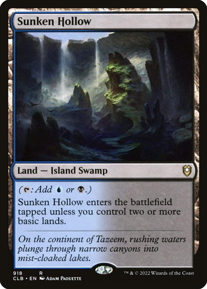 Sunken Hollow (CLB) (918)