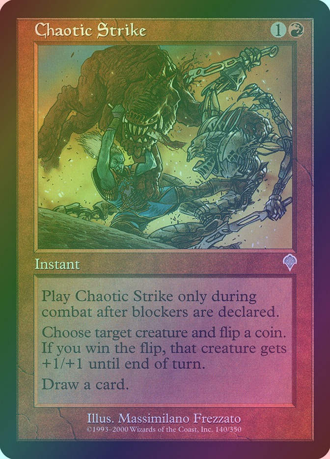 Chaotic Strike (INV) (140) / Foil