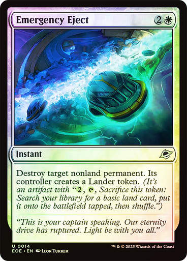 Emergency Eject (EOE) (14) / Foil