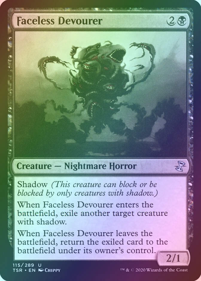 Faceless Devourer (TSR) (115) / Foil