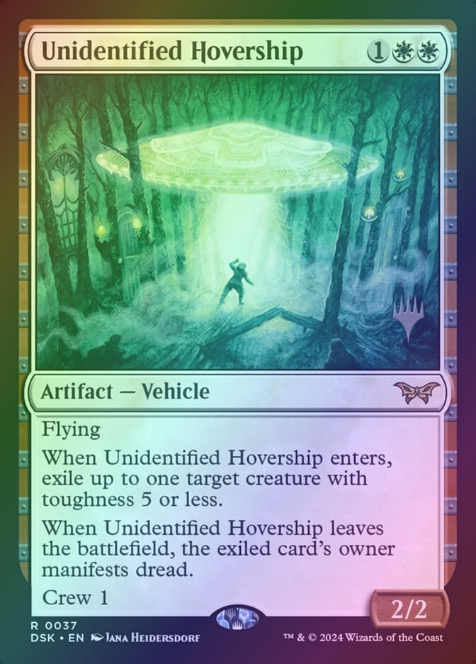 Unidentified Hovership (PDSK) (37p) / Foil