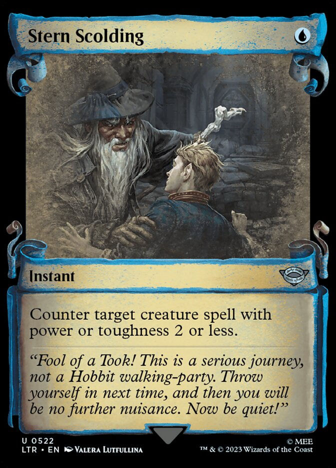Stern Scolding (LTR) (522) / Showcase