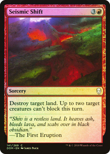 Seismic Shift (DOM) (141) / Foil